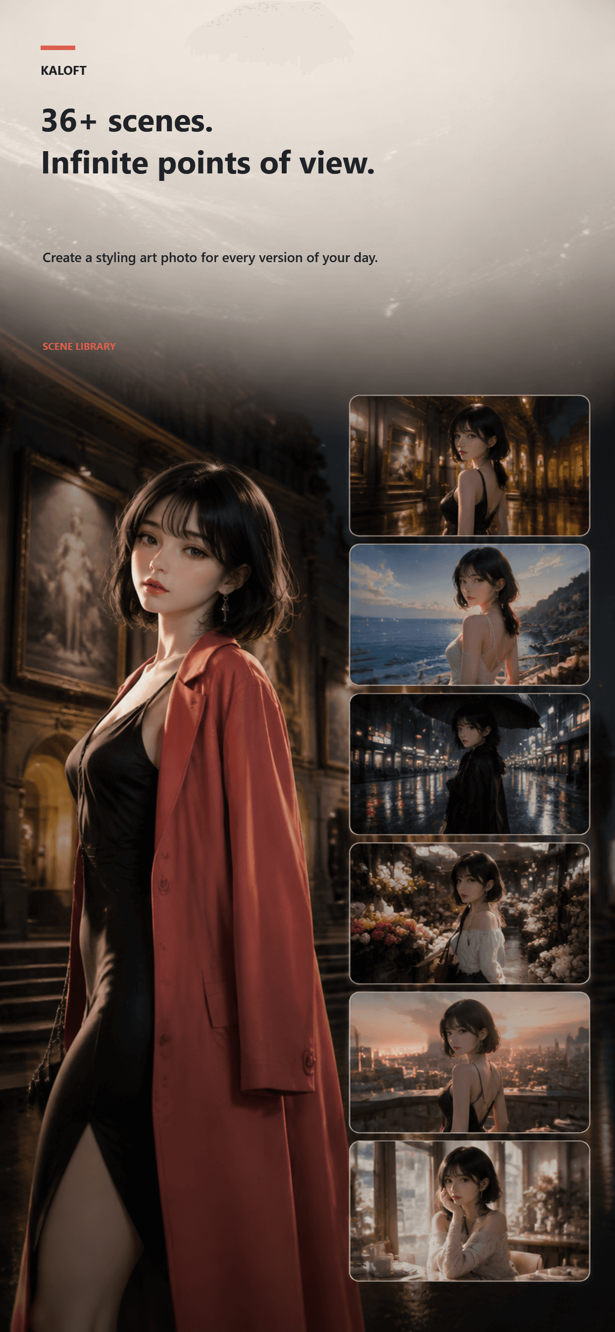 36+ Scenes in the Kaloft app